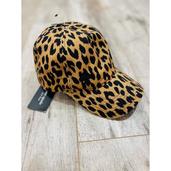 Kate Spade New York Leopard Baseball Cap Hat